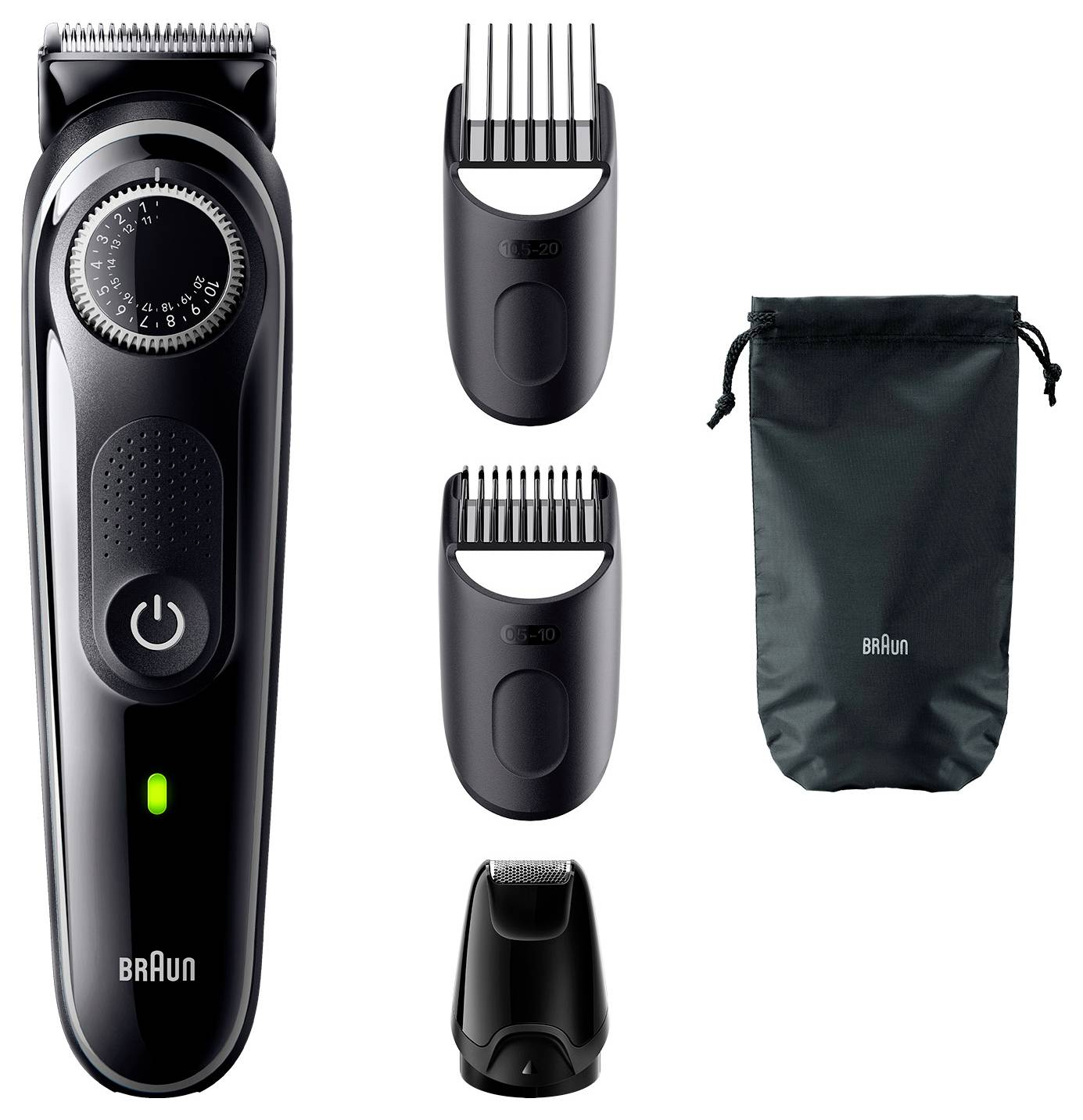 Тример для бороди Braun, чорний