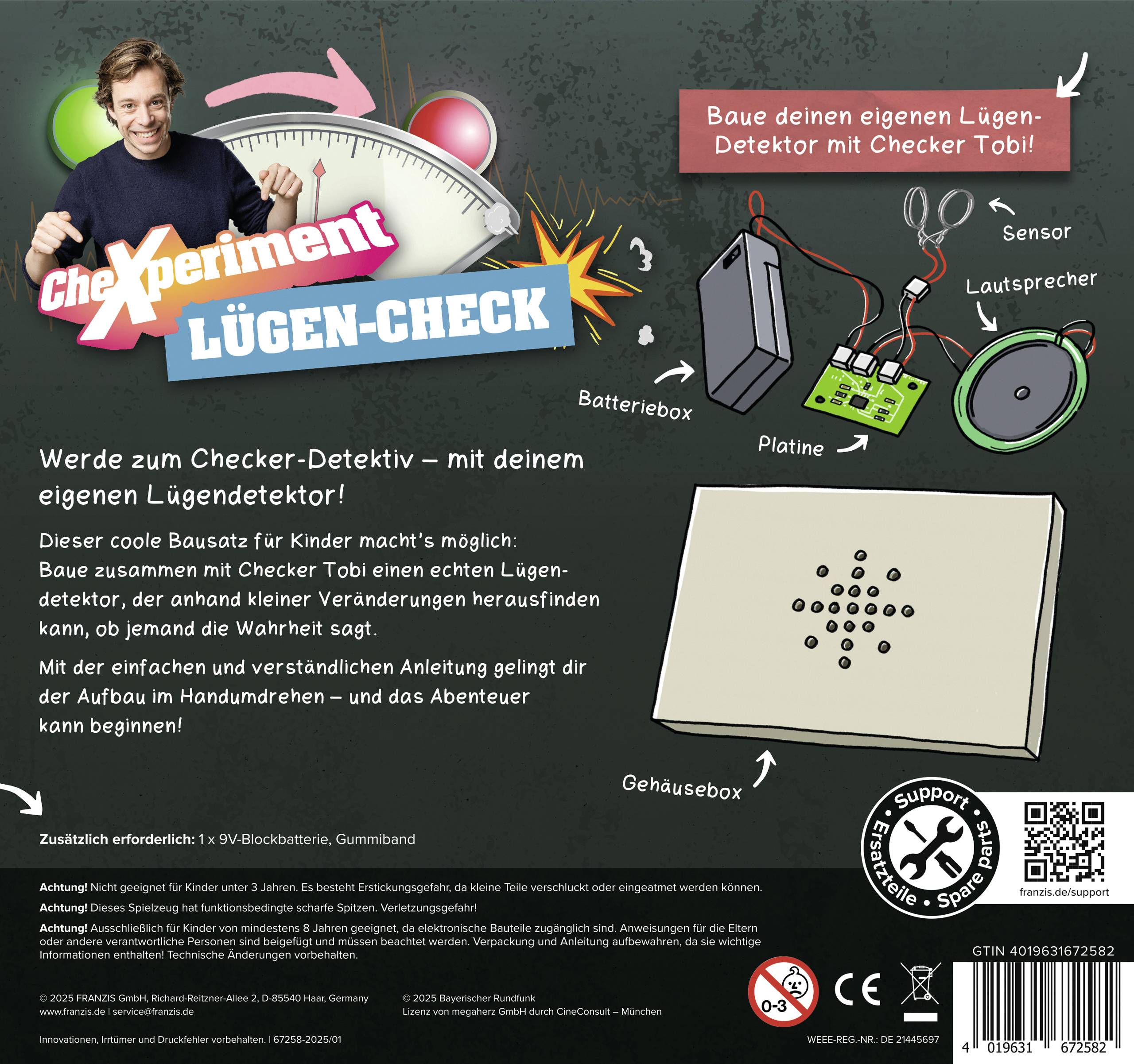 FRANZIS 67258 Zestawy, Eksperymenty Zestaw eksperymentalny Od 8 lat-6