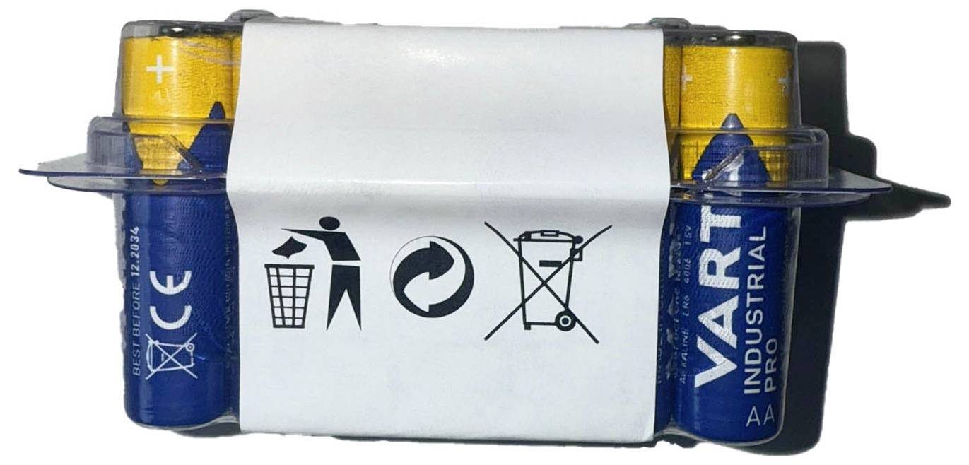 Батарейки Varta Mingon LR6 AA BMIGVS4006BOX, 1,5 В, лужно-марганцеві, 24 шт.