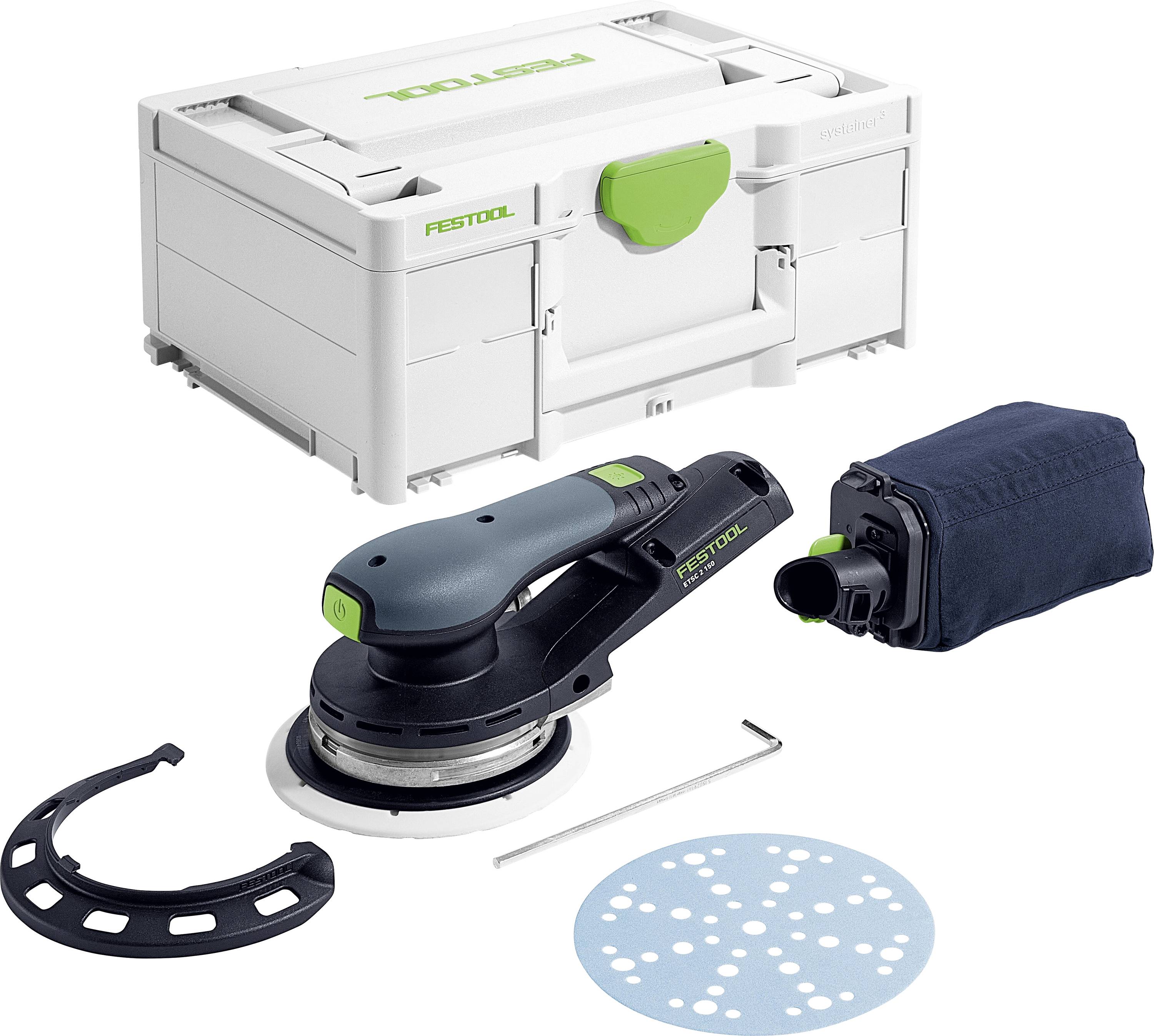 Акумуляторна ексцентрикова шліфувальна машина Festool ETSC 2 150-Basic 577723