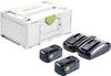 Festool SYS 18V 2x5,0/TCL 6 DUO Zestaw energetyczny 577707 zaw. 2 akumulatory, zaw. ładowarkę
