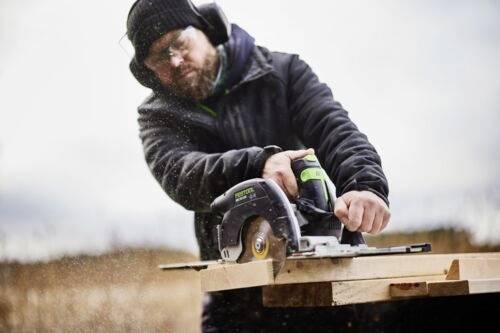 Акумуляторна дискова пилка Festool HKC 55 KEB-Basic 18 V Максимальна глибина різання (90°) 55 мм