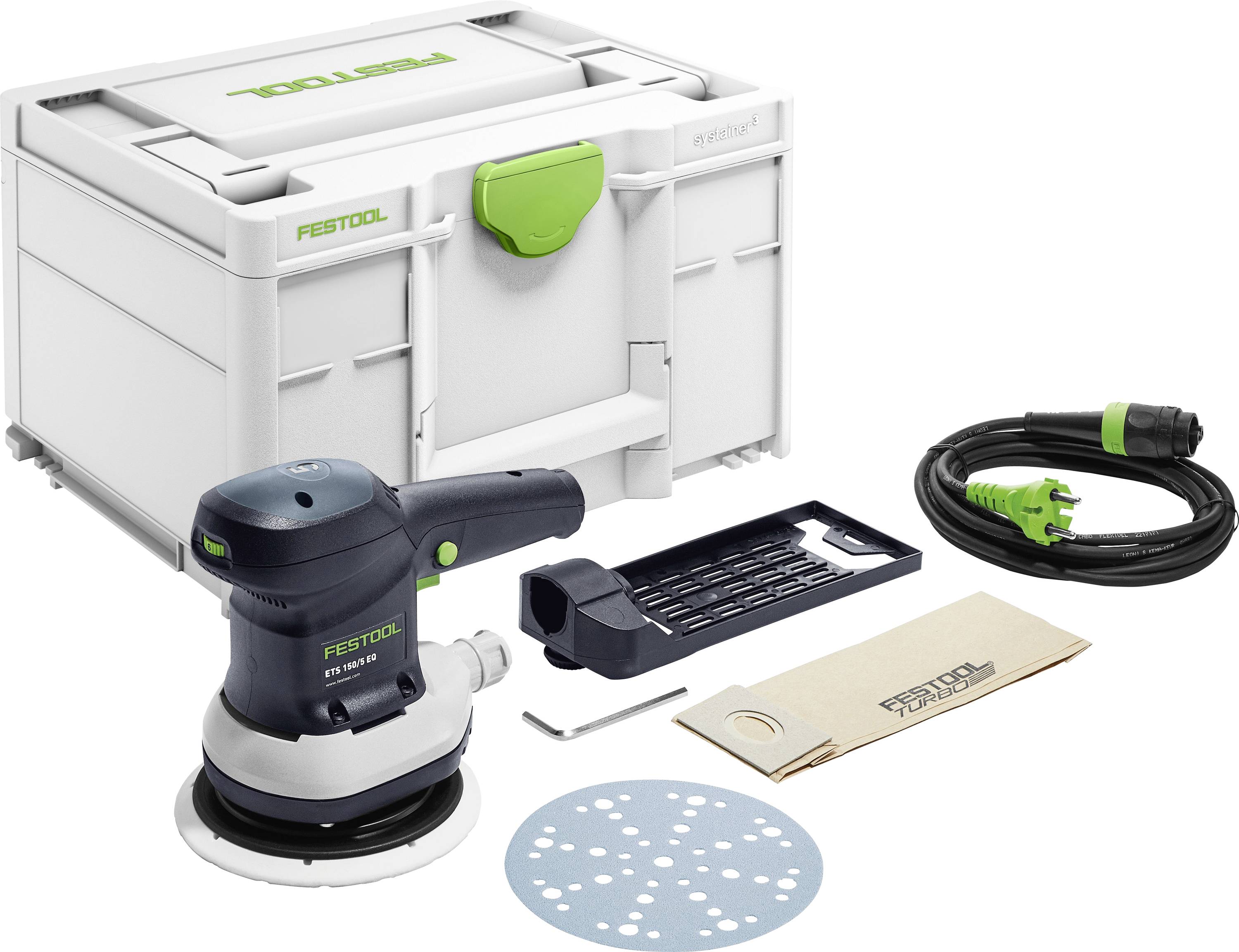Ексцентрикова шліфувальна машина Festool ETS 150/5 EQ-Plus 576080 310 Вт