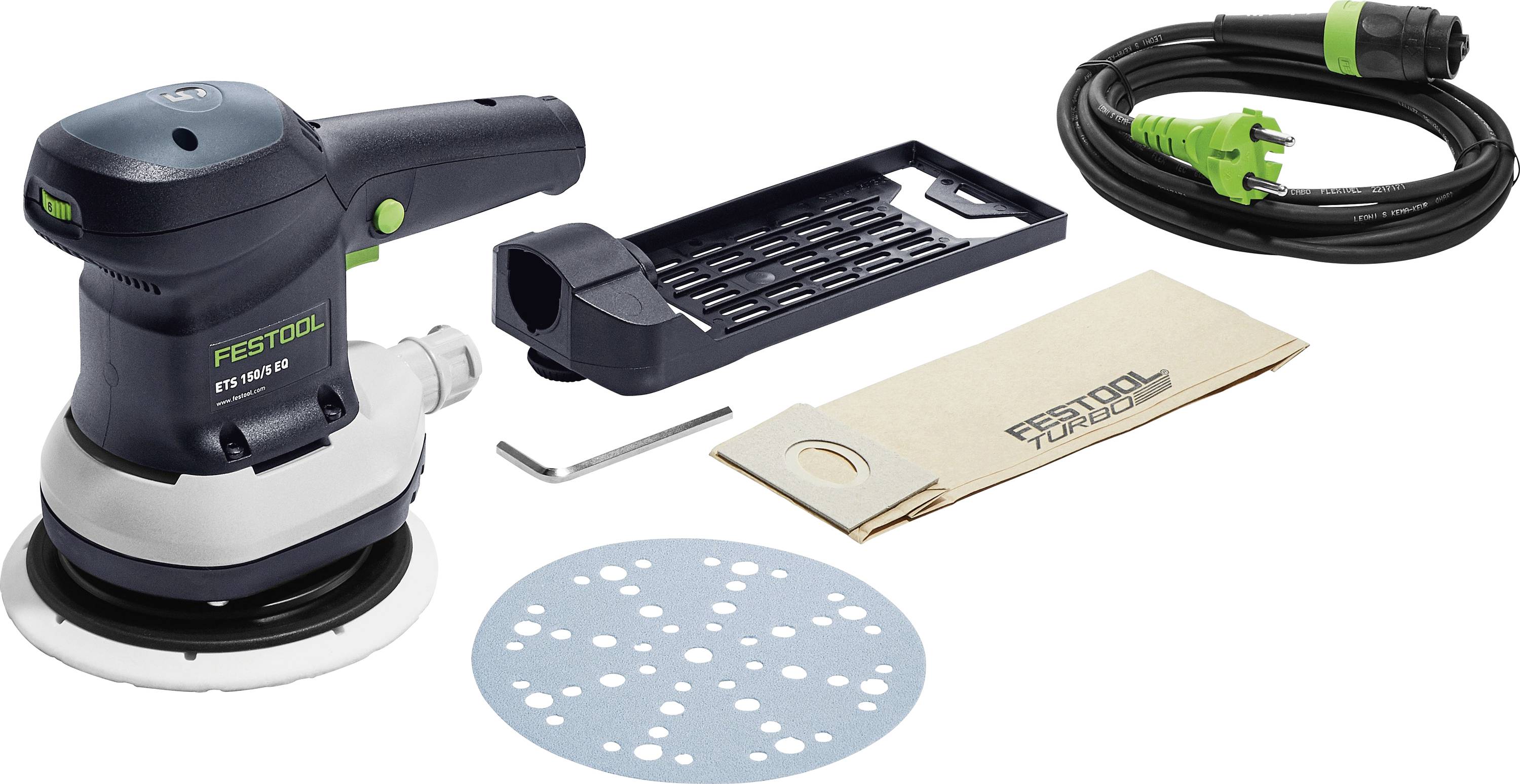Ексцентрикова шліфувальна машина Festool ETS 150/5 EQ 575057 310 Вт