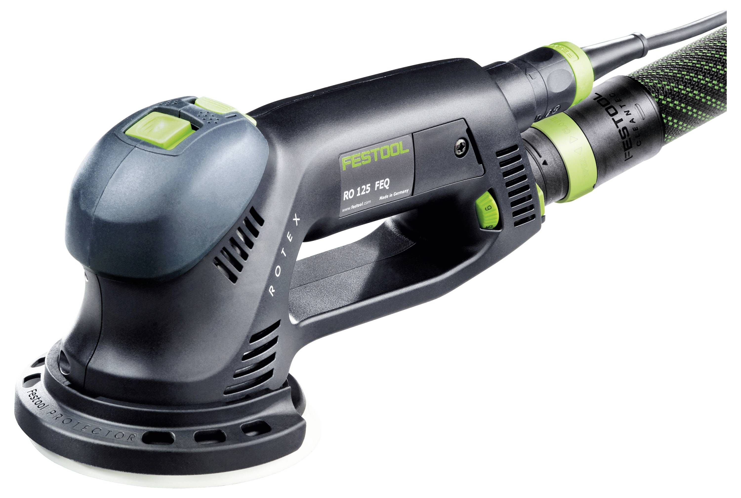 Festool RO 125 FEQ-Plus 576029 Ексцентрикова шліфувальна машина з редуктором 500 Вт