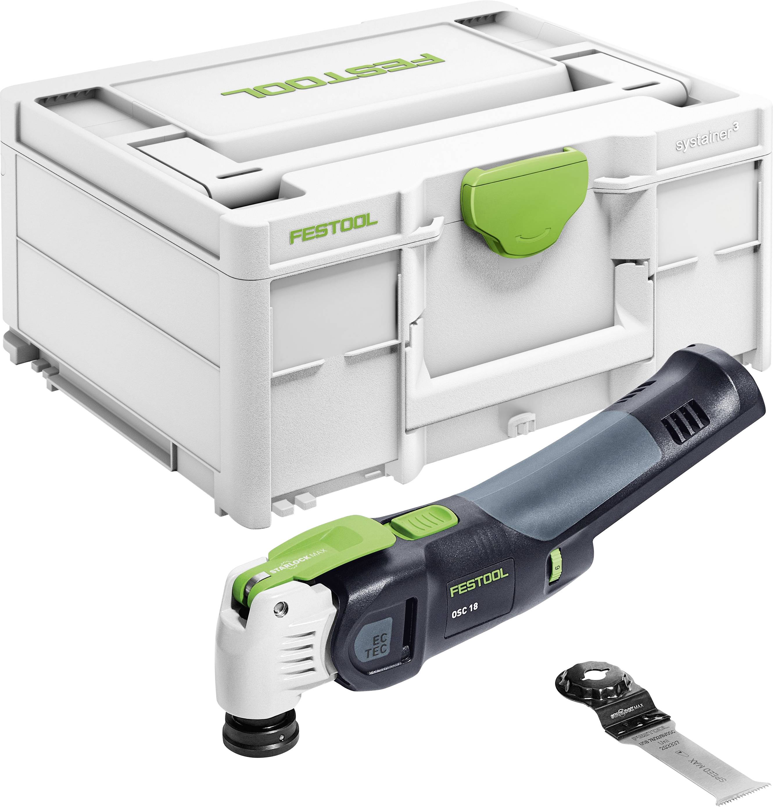 Акумуляторний осцилюючий інструмент Festool OSC 18 E-Basic 576591 18V