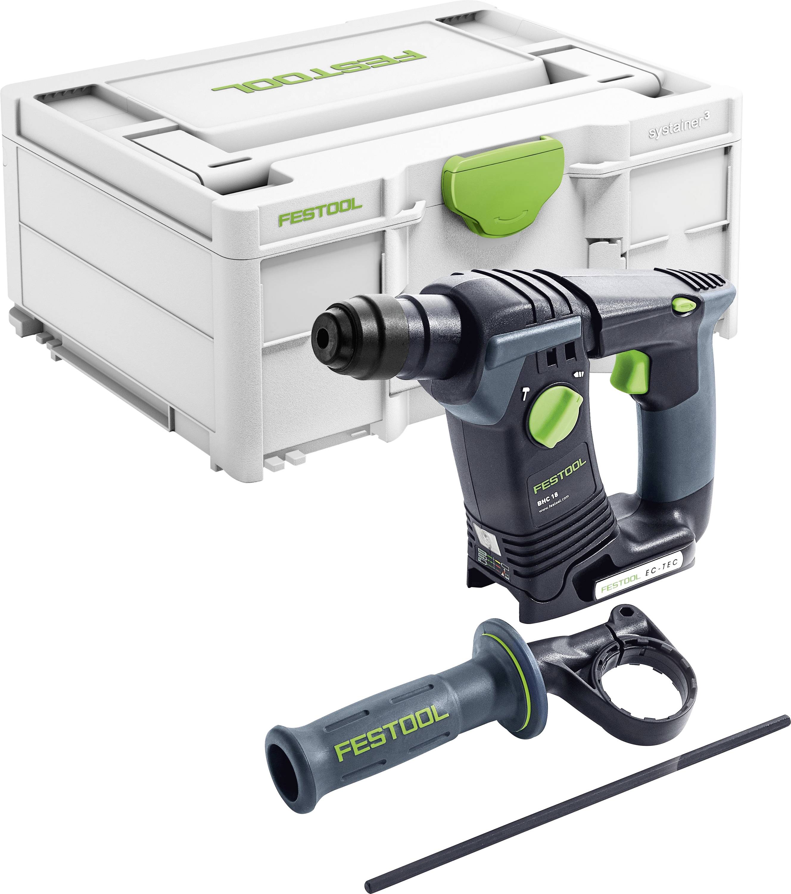 Акумуляторний ударний дриль Festool BHC 18-Basic SDS-Plus; 18 В