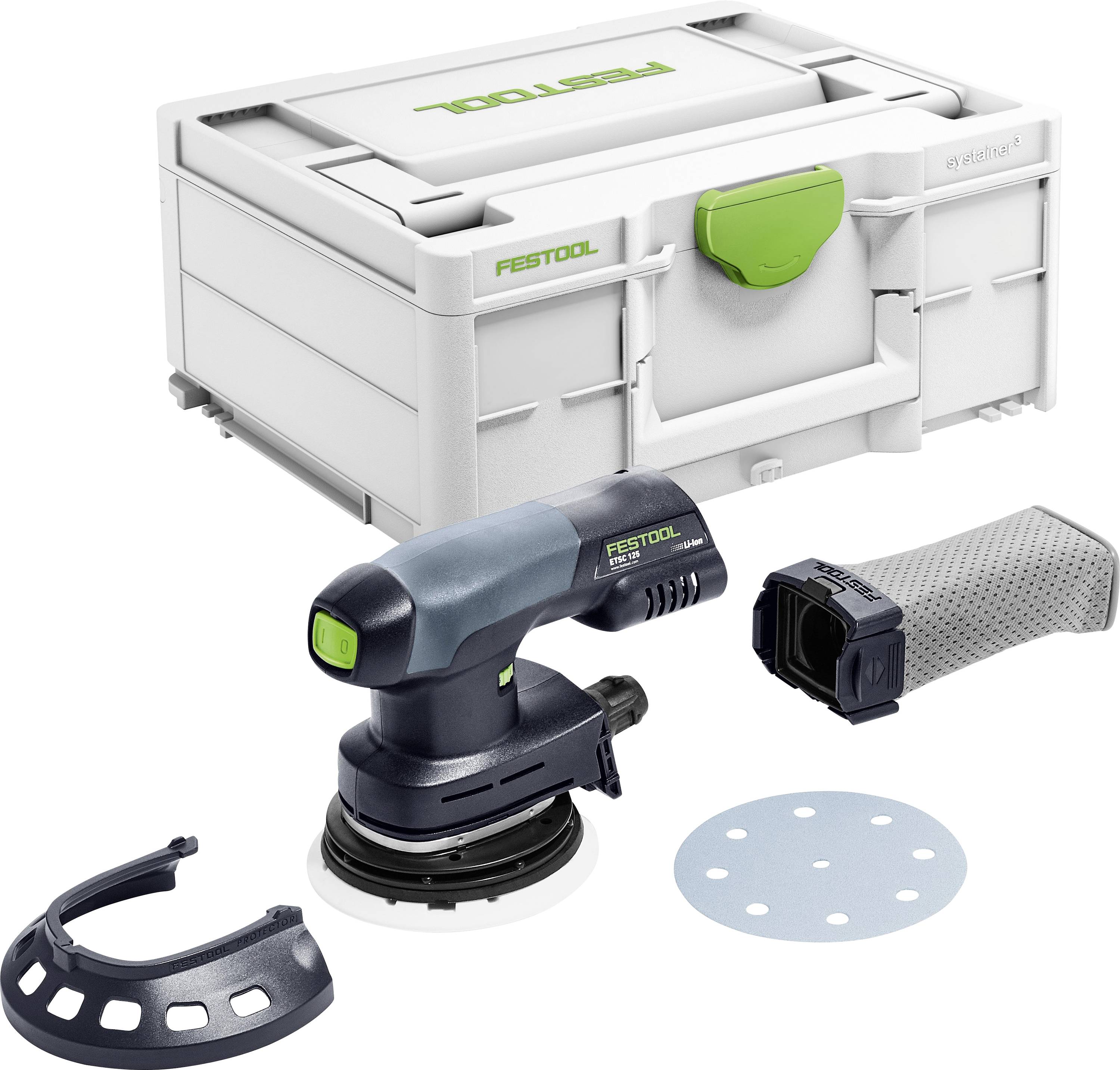 Акумуляторна ексцентрикова шліфувальна машина Festool ETSC 125-Basic 576370