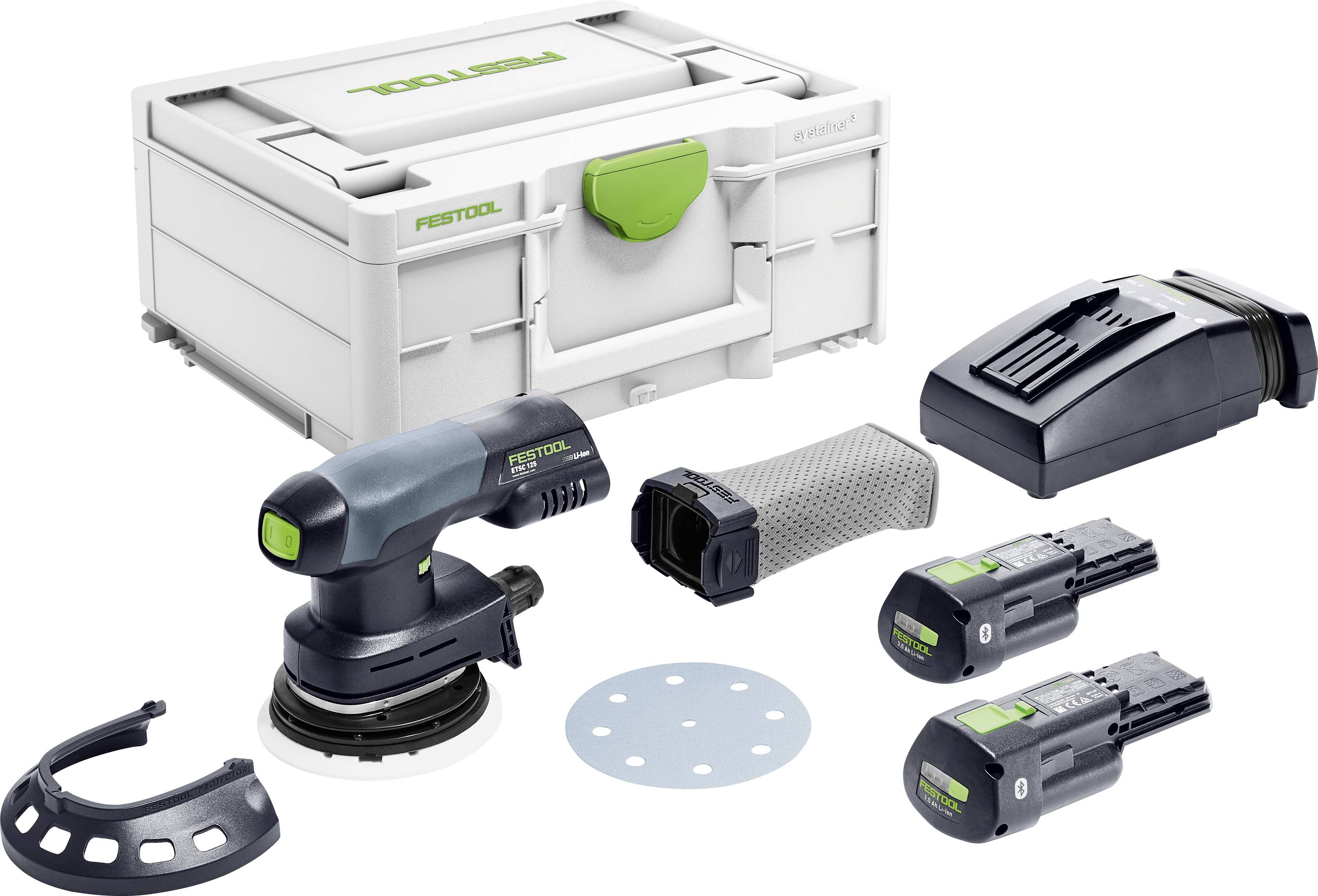 Акумуляторна ексцентрикова шліфувальна машина Festool ETSC 125 3.0 I-Plus 577694