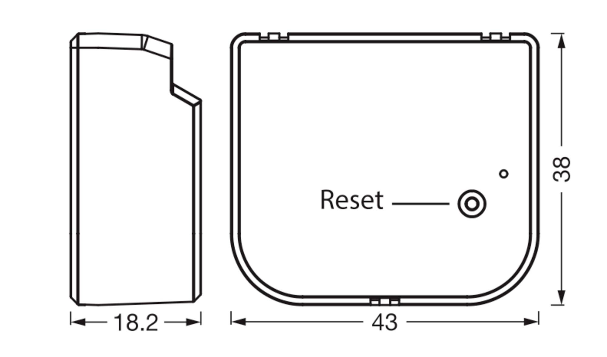 OSRAM Smart+ Moduł MODUŁ PRZEŁĄCZNIKA WIFI 2CH-4