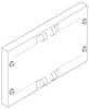 ABN FAG11N10 Płyta osłonowa 250x150mm 1FB/1RE zamknięta (10 szt.) Zaślepka 1 szt.