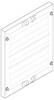 ABN FAG14N10 Płyta osłonowa 250x600mm 1FB/4RE zamknięta (10 szt.) Zaślepka 1 szt.