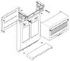 ABN MT1380 Prisma XS-Modul głęboka płyta montażowa szer. x wys. 250 x 450 mm EHZ z miejscem na odbiornik Panel dystrybucyjny 1 szt.