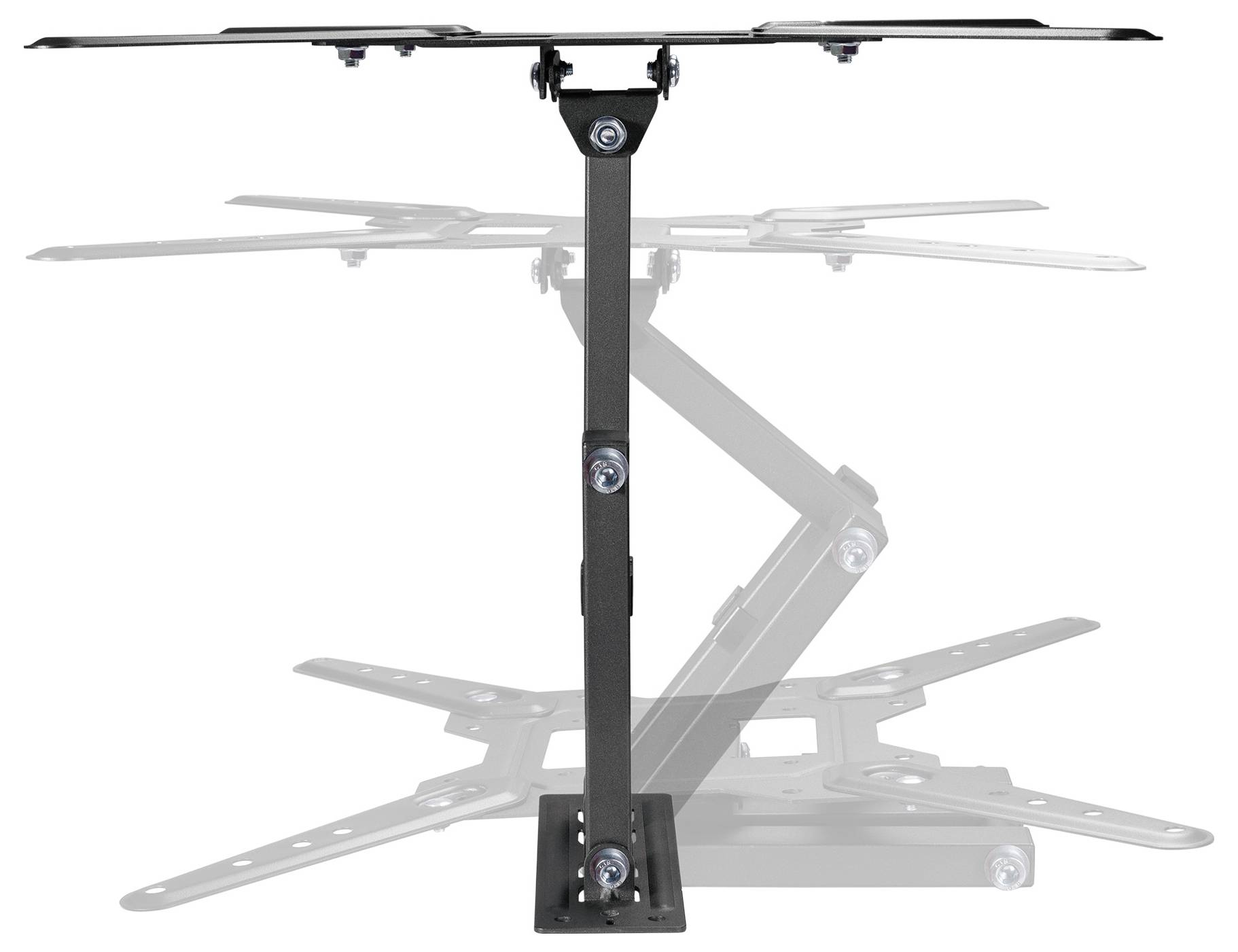 Настінне кріплення для телевізора Manhattan 58,4 см (23 дюйми) - 127,0 см (50 дюймів) з можливістю нахилу, портативне для кутового