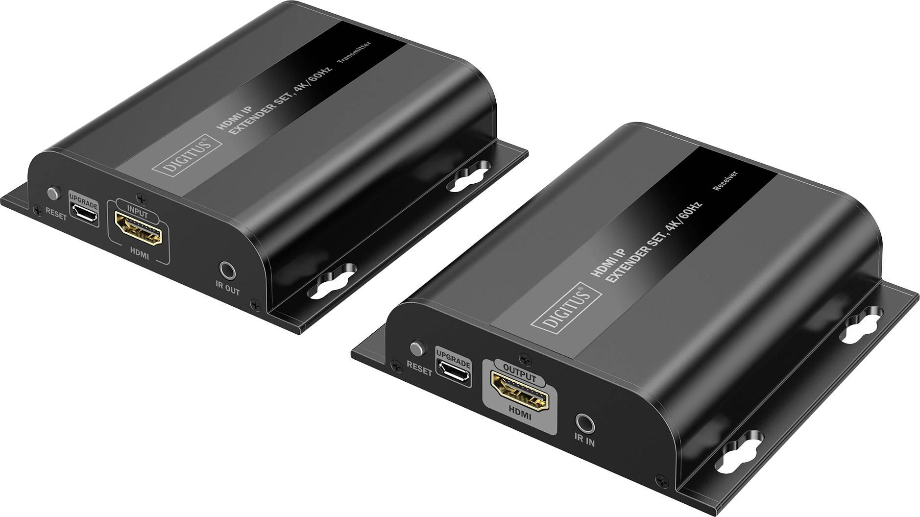 Мережевий кабель Digitus DS-55351 HDMI, вхід HDMI®, USB, USB-A, USB 1.1, RJ45, Micro USB, подовжувач HDMI через RJ45, 200 м