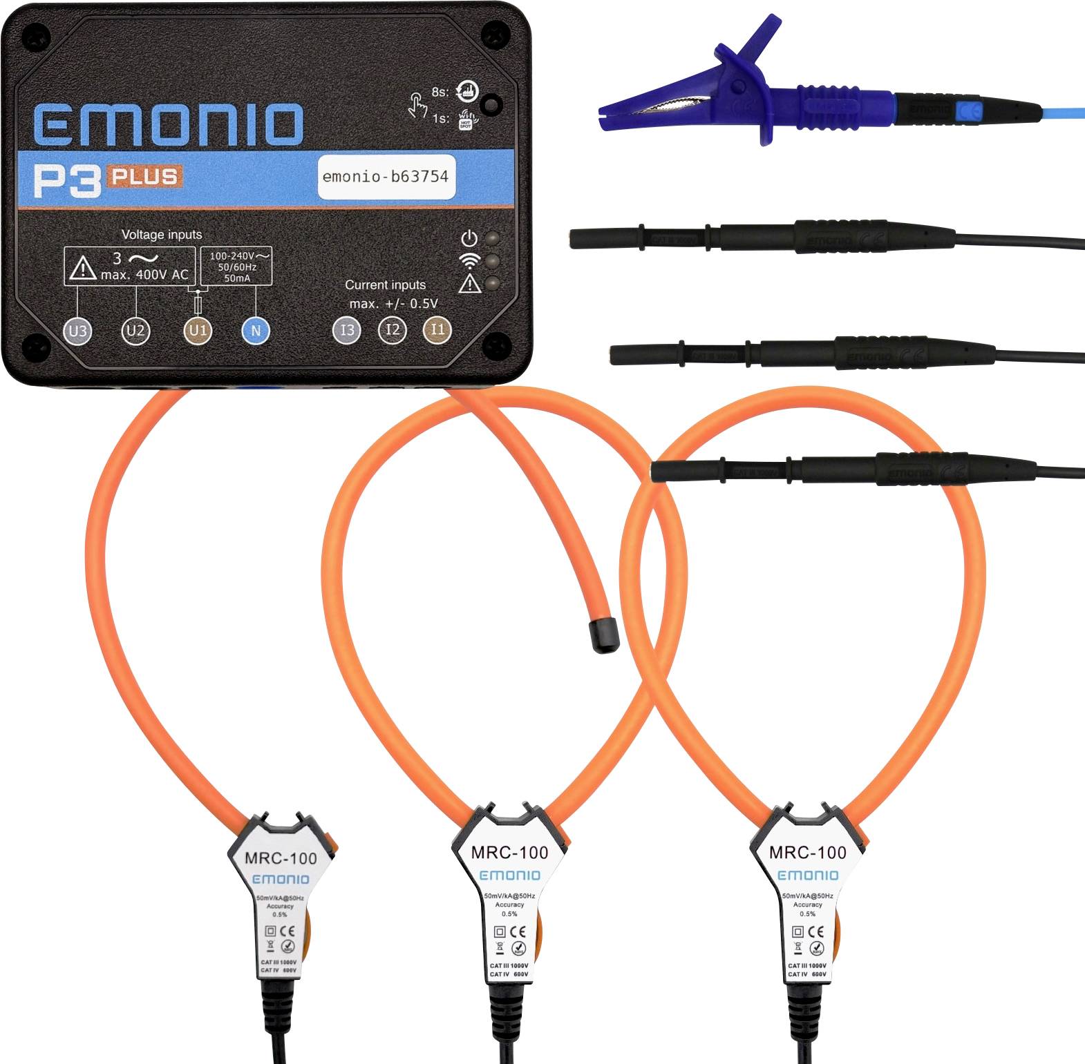 Лічильник витрат енергії Emonio P3plus 100 мм #9005_P3plus_100