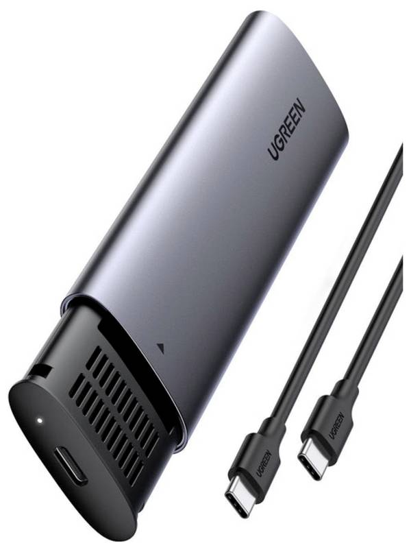 UGREEN 10902 Zewnętrzna obudowa dla dysku SSD M.2 PCIe NVMe M.2 PCIe NVMe 10 GBit/s PCI-Express  10902