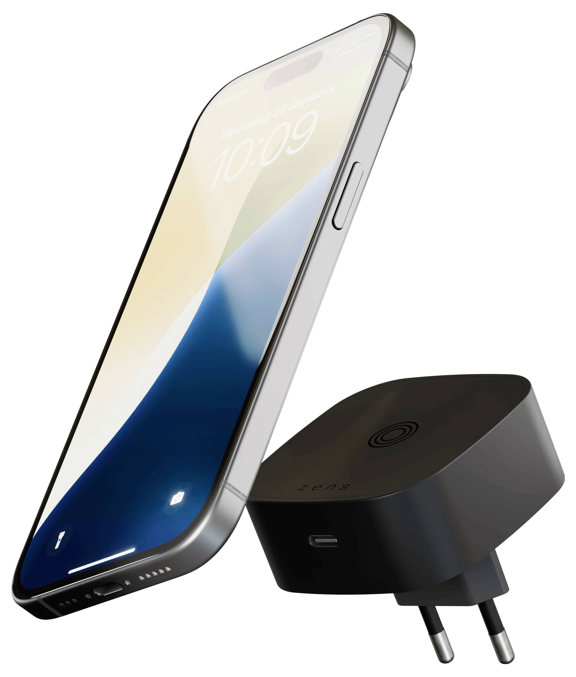 Індуктивний зарядний пристрій ZENS ZESC18B/00 ZESC18B/00 Чорний