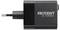 Czarna ładowarka naścienna oznaczona jako 'Voltcraft UC-45W002' z jednym portem USB-C i wtyczką europejską.