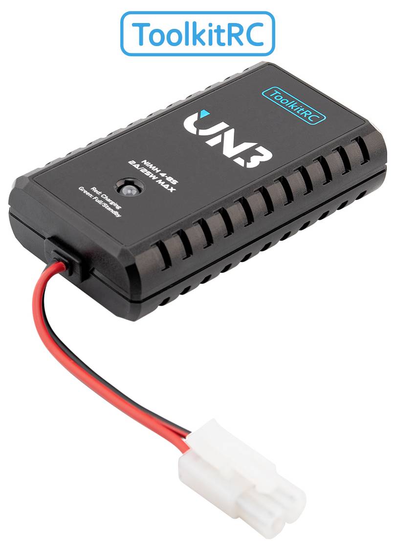 Набір інструментів для радіокерування ToolkitRC UN3 NiMH USB-зарядний пристрій 4-8 елементів 2A NiMH, NiCd