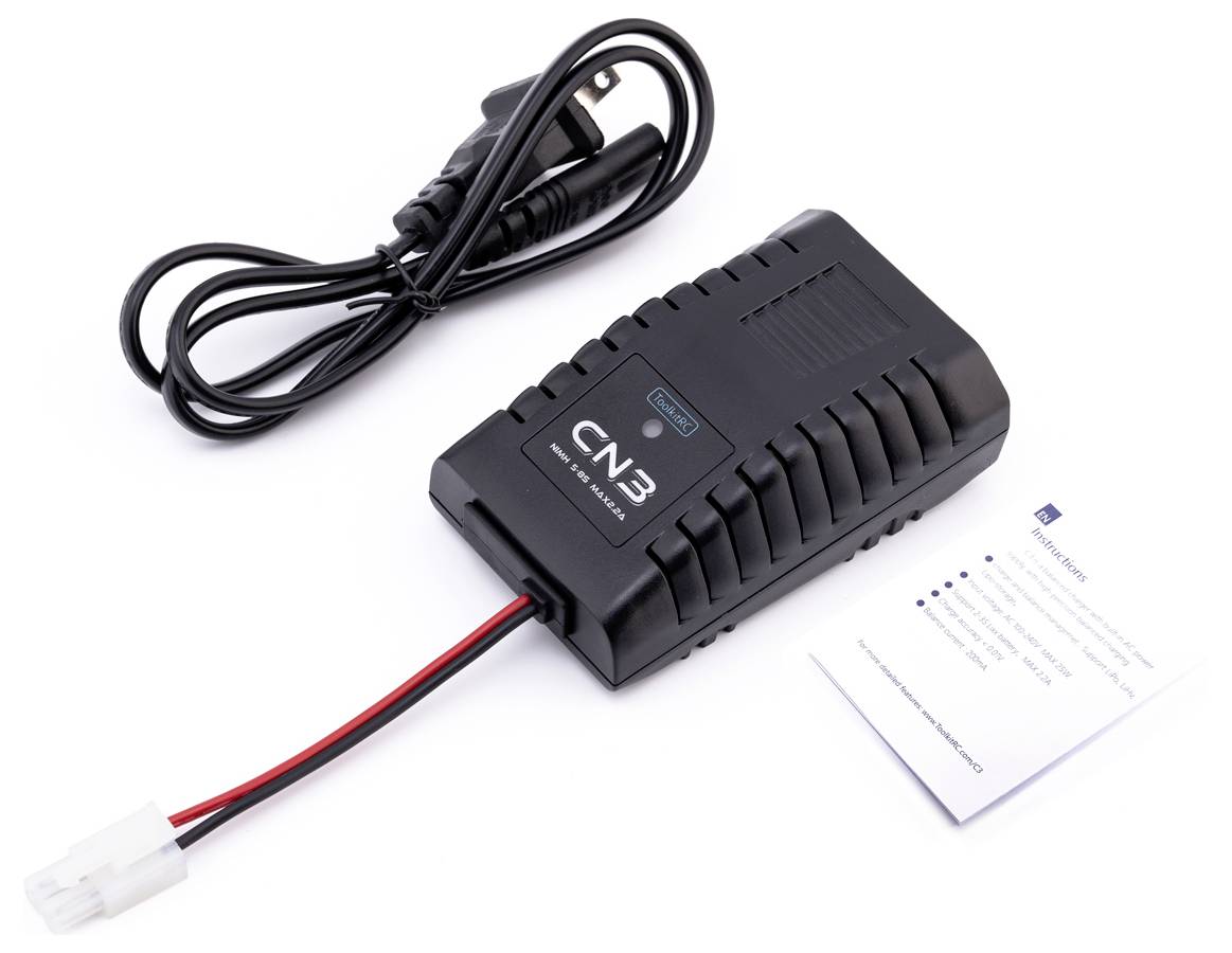 Зарядний пристрій для радіокерованого пристрою ToolkitRC CN3 NiMh 5-8 елементів 2.2A 20W 2.2 A NiMH