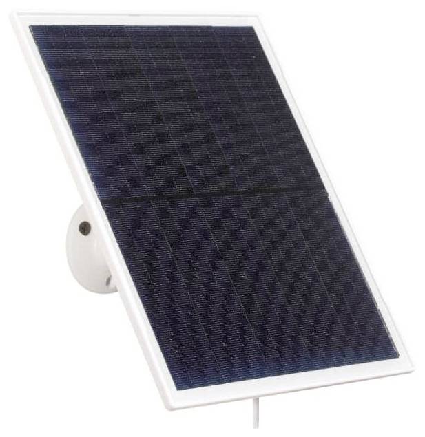 Panel słoneczny zamontowany pod kątem, skierowany do wewnątrz, zazwyczaj używany do przechwytywania energii słonecznej i jej konwersji na elektryczność.