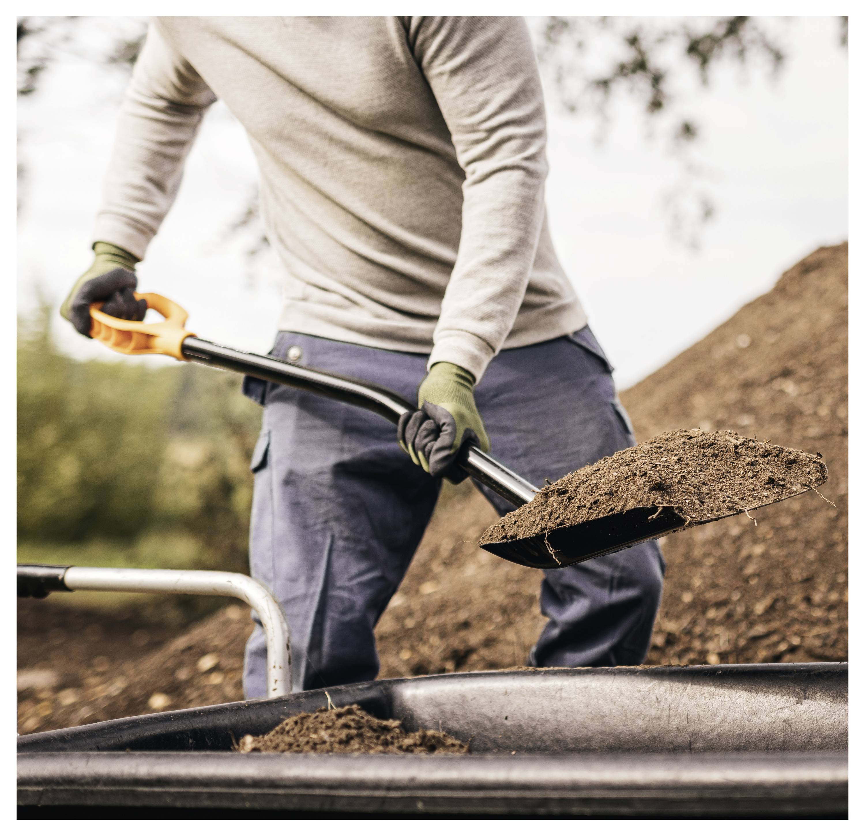 Fiskars 1067518 Łopata szufla Uchwyt D-1