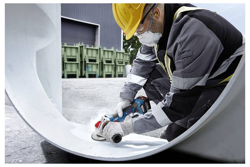 Кутова шліфувальна машина Bosch Professional GWX 18V-11 S 06019N4200