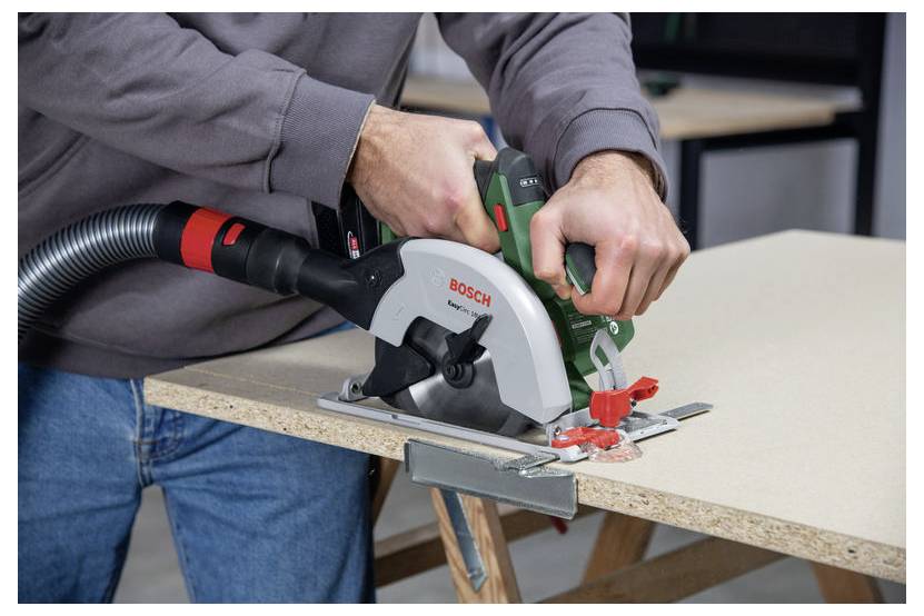 Акумуляторна дискова пилка Bosch Home and Garden EasyCirc 18V-48 18 В Максимальна глибина різання (90°) 90 мм