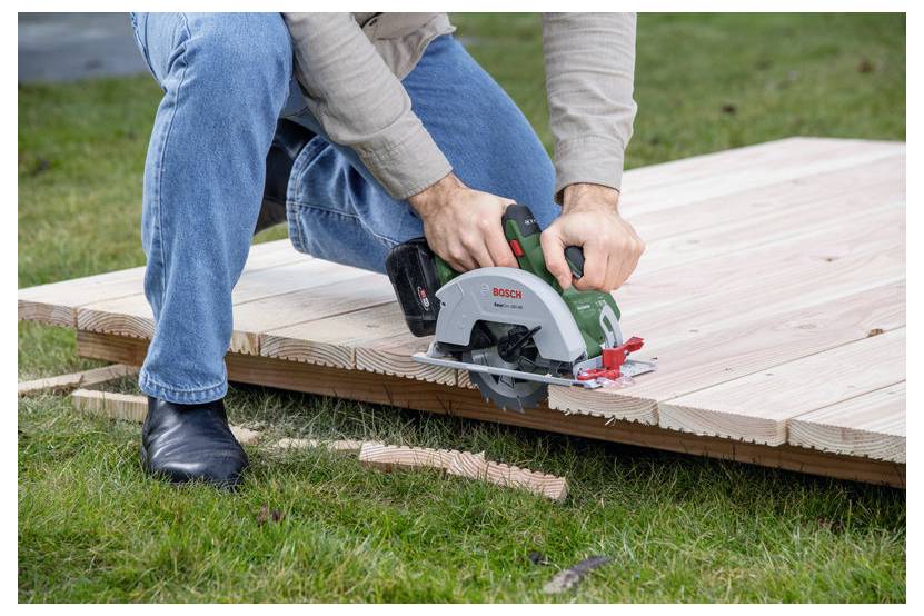 Акумуляторна дискова пилка Bosch Home and Garden EasyCirc 18V-48 18 В Максимальна глибина різання (90°) 90 мм