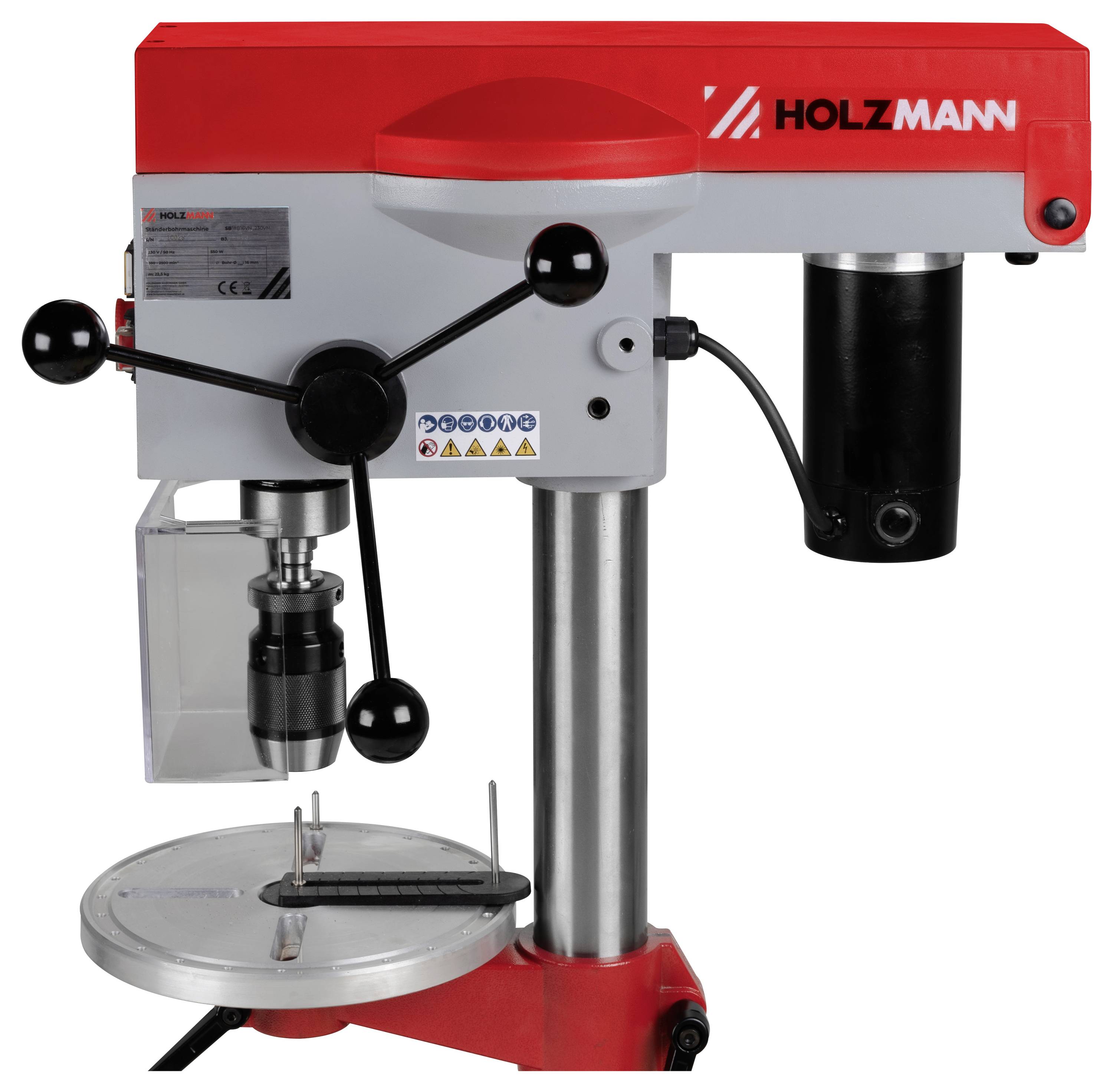 Настільна дриль Holzmann Maschinen SB18B16VN_230V SB18B16VN_230V 550 Вт 230 В