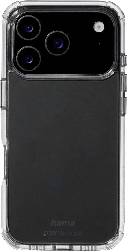 Чохол Hama для Apple iPhone 17 Pro прозорий індуктивний зарядний пристрій 00232395