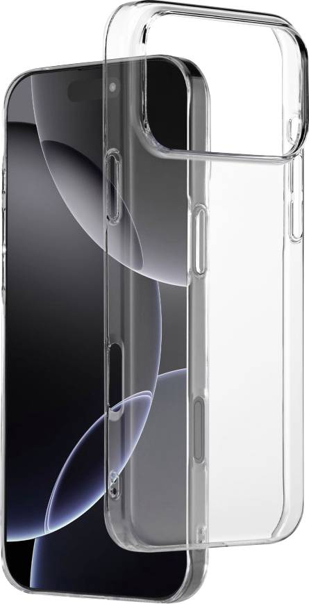 Чохол Hama для Apple iPhone 17 Pro Max із прозорим індуктивним зарядним пристроєм 00232412