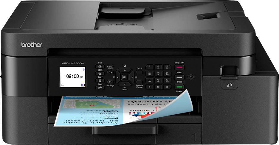 Багатофункціональний принтер Brother MFC-J4350DW, струменевий, кольоровий друк, формат А4