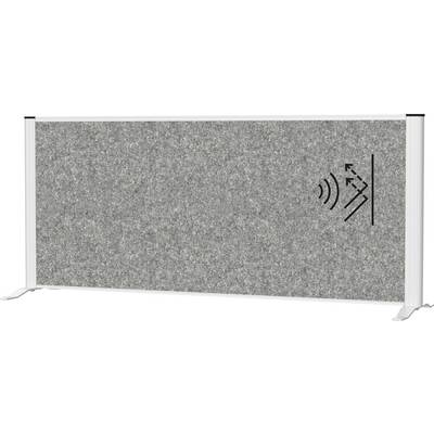 Maul Scianka oddzielająca do planowania przestrzeni MAULconnecto (S x W) 120 cm x 52.75 cm włókno ciemnoszary, srebrny 9-0
