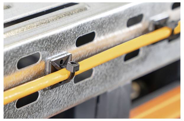 Монтажна основа HellermannTyton MAGMB3-PA66/NDFEBR5-BK (25) 151-04462, 25 шт.