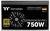 'Zasilacz Germanium Pro 750W 80 Plus Gold RGB firmy Thermaltake, ATX 3.1, część serii German, zaprojektowany w Niemczech.'