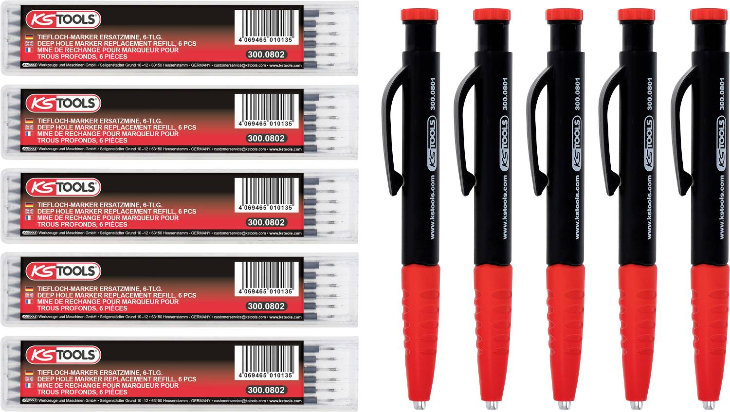 Інструменти KS 300.0800, 5x -04069465010111