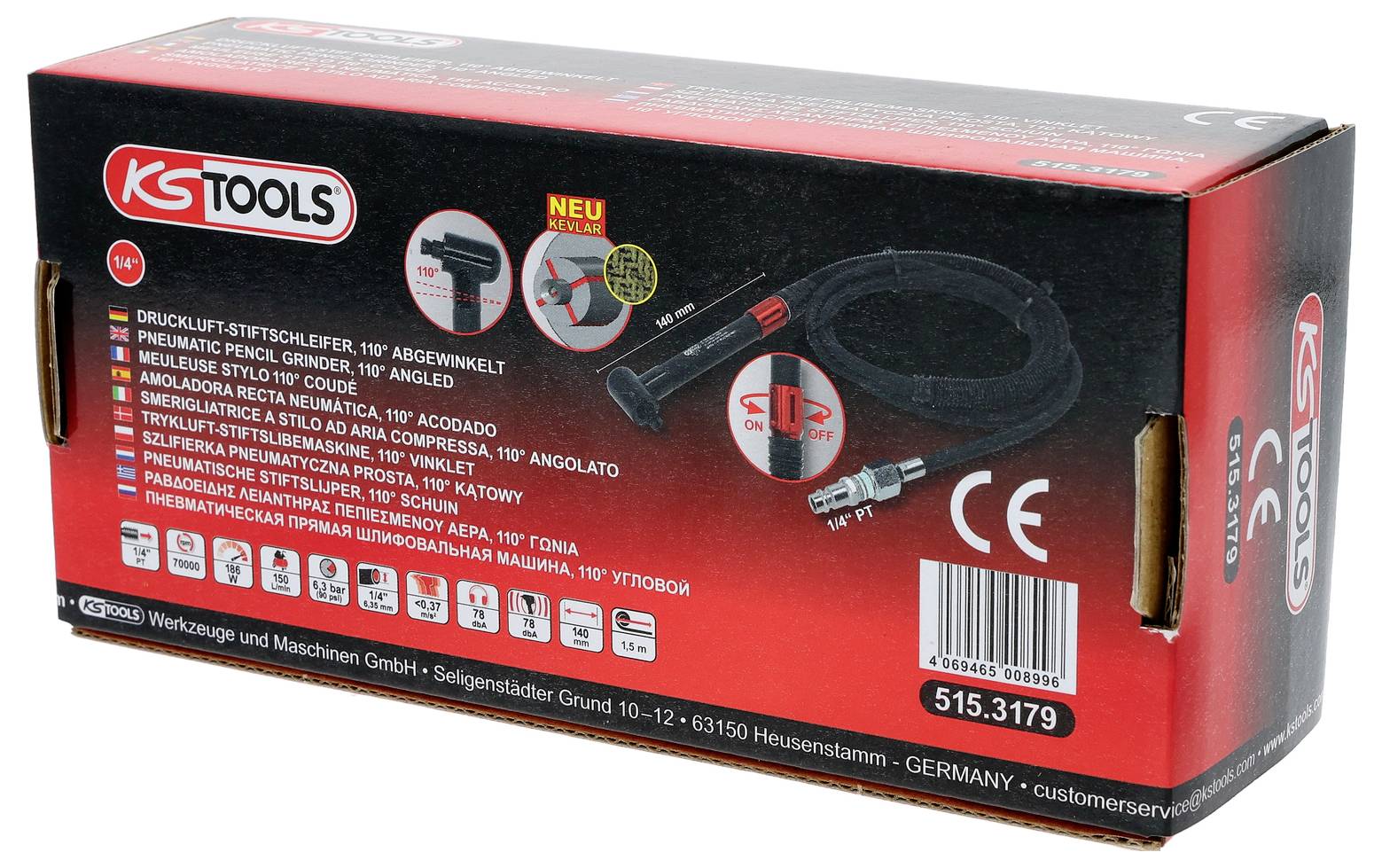 Pistolet do piaskowania KS Tools 515.3179-2