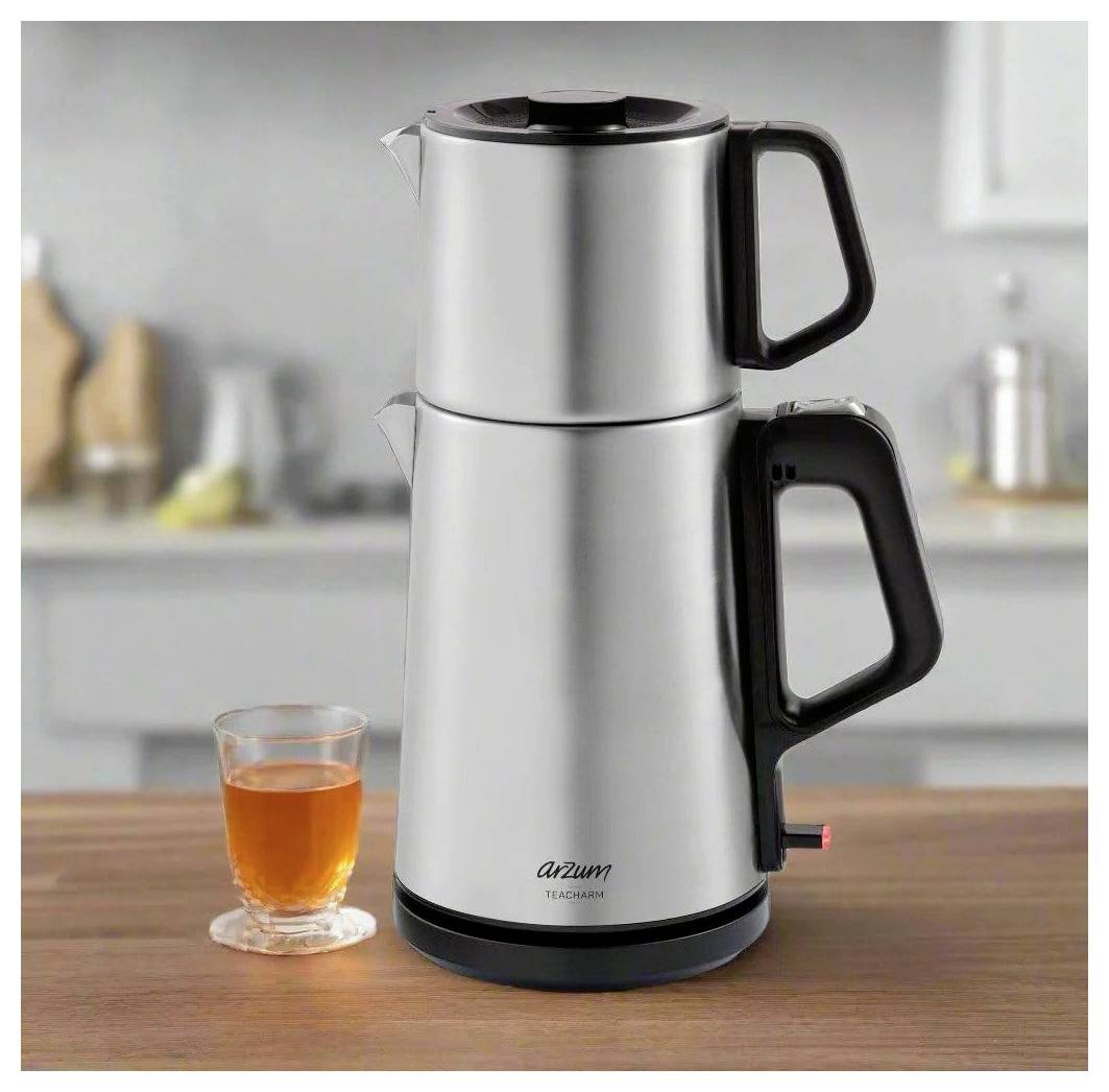 Чайний інфузер Arzum AR3143, сріблястий, 1800 Вт