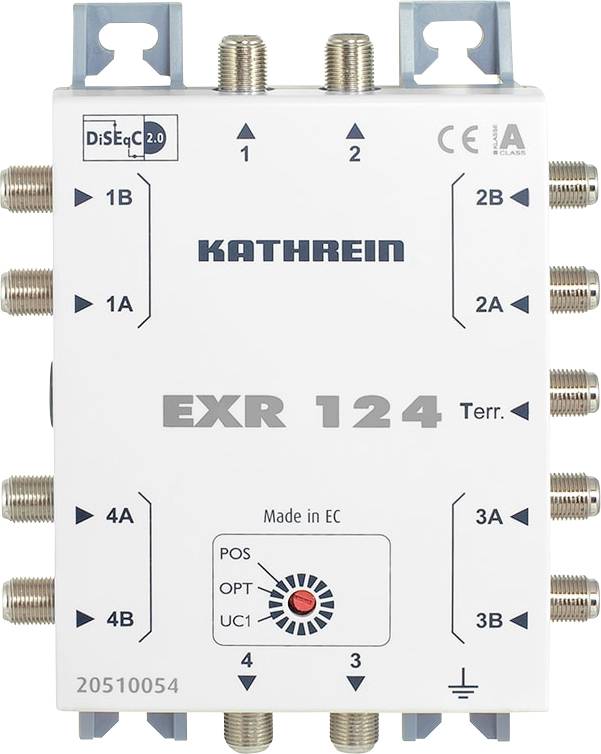 Мультисвітч Kathrein EXR 124 SAT Кількість учасників: 4