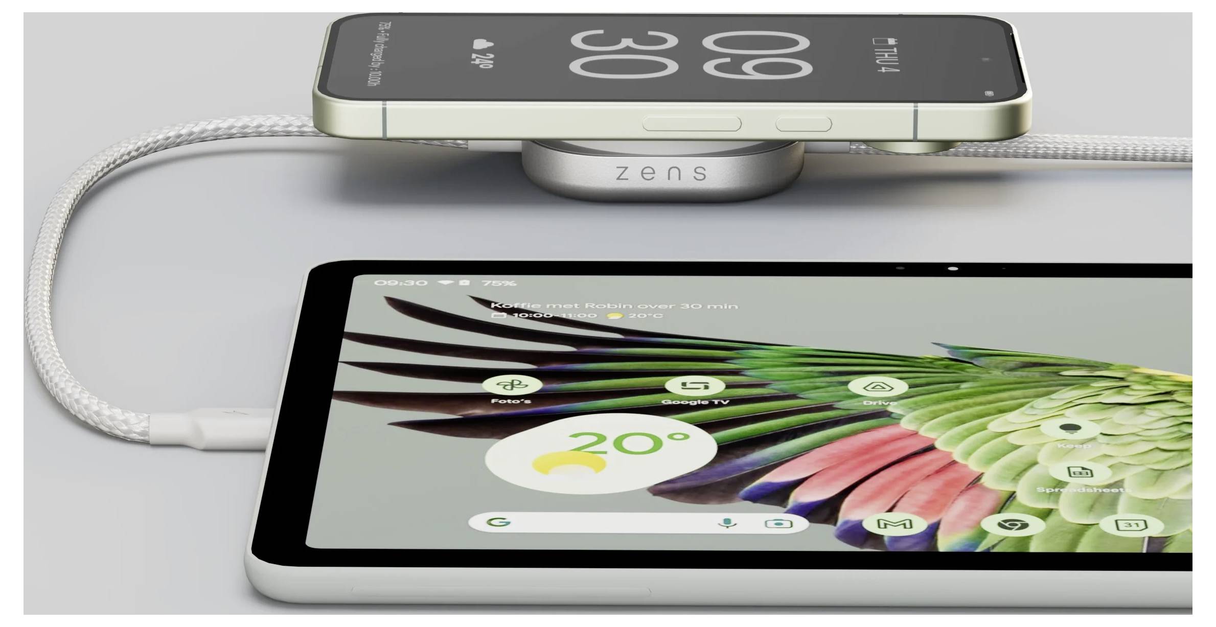 Індуктивний зарядний пристрій ZENS ZECC05W ZECC05W/00, USB-C®