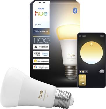 Philips Hue Żarówka LED 929003854901 EEK: D (A - G) Hue White Amb. ciepła biel światła dziennego