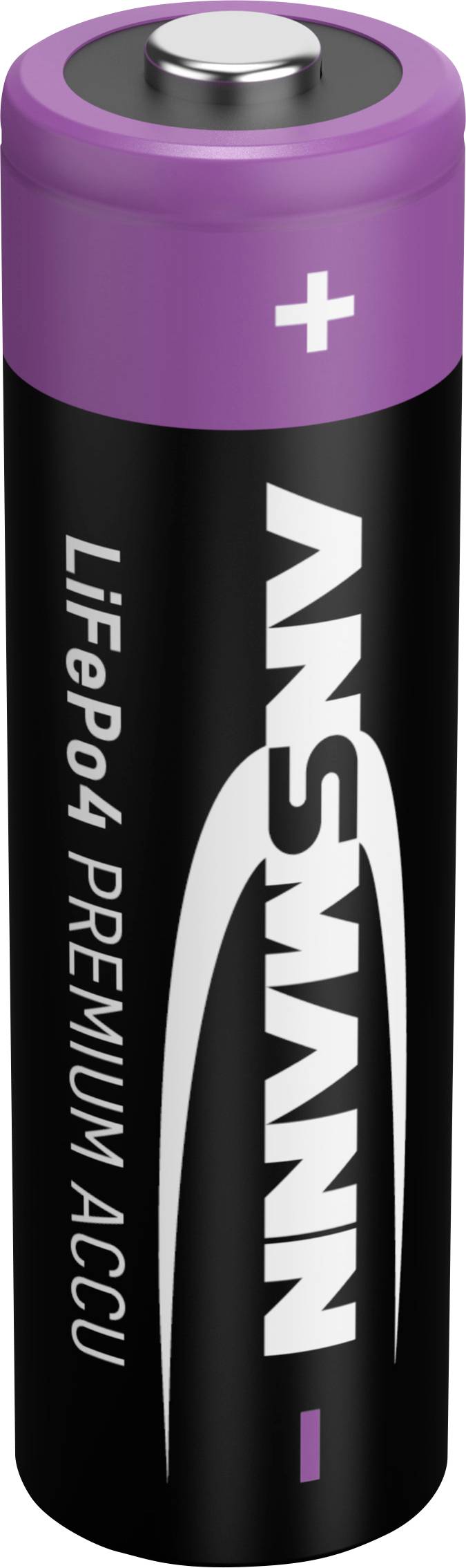 Акумулятор AA/R06 Ansmann Lithium-Eisenphosphat Akku Mignon AA 500 mAh 1300-0021, LiFePO 4, 500 mAh, 3.2 V, 1 шт.