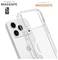 Przezroczysty futerał na telefon kompatybilny z MagSafe. Tekst w języku niemieckim 'Kompatibel mit MAGSAFE' i w języku angielskim 'Compatible with MAGSAFE'.