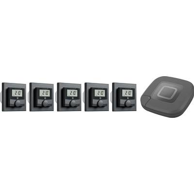 Zestaw startowy inteligentnego ogrzewania podłogowego Homematic IP 161345A0+5x159928A0-0