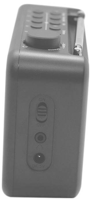 Кишенькове радіо Pure Elan One2 Charcoal EU/UK/AU DAB+, FM, чорний колір