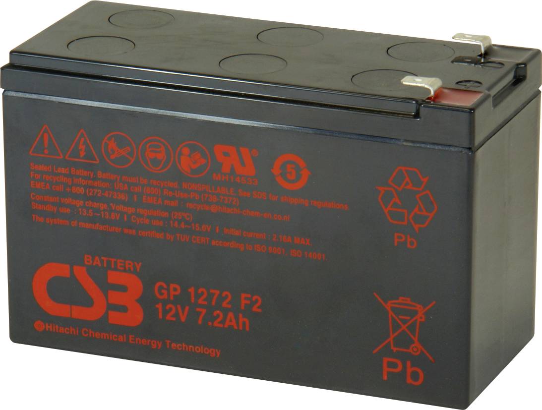 CSB Battery Запасний акумулятор 1 шт.