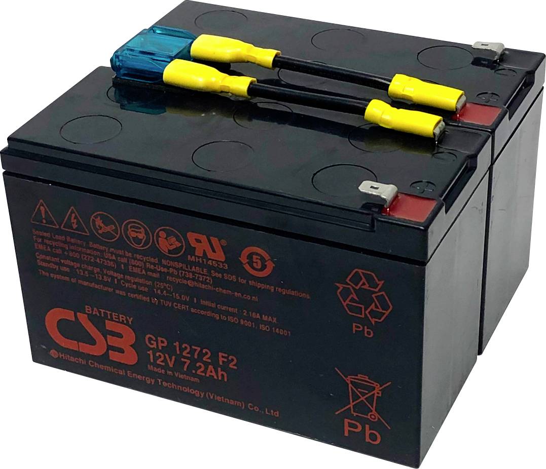 Комплект акумуляторів CSB Battery, 1 шт.