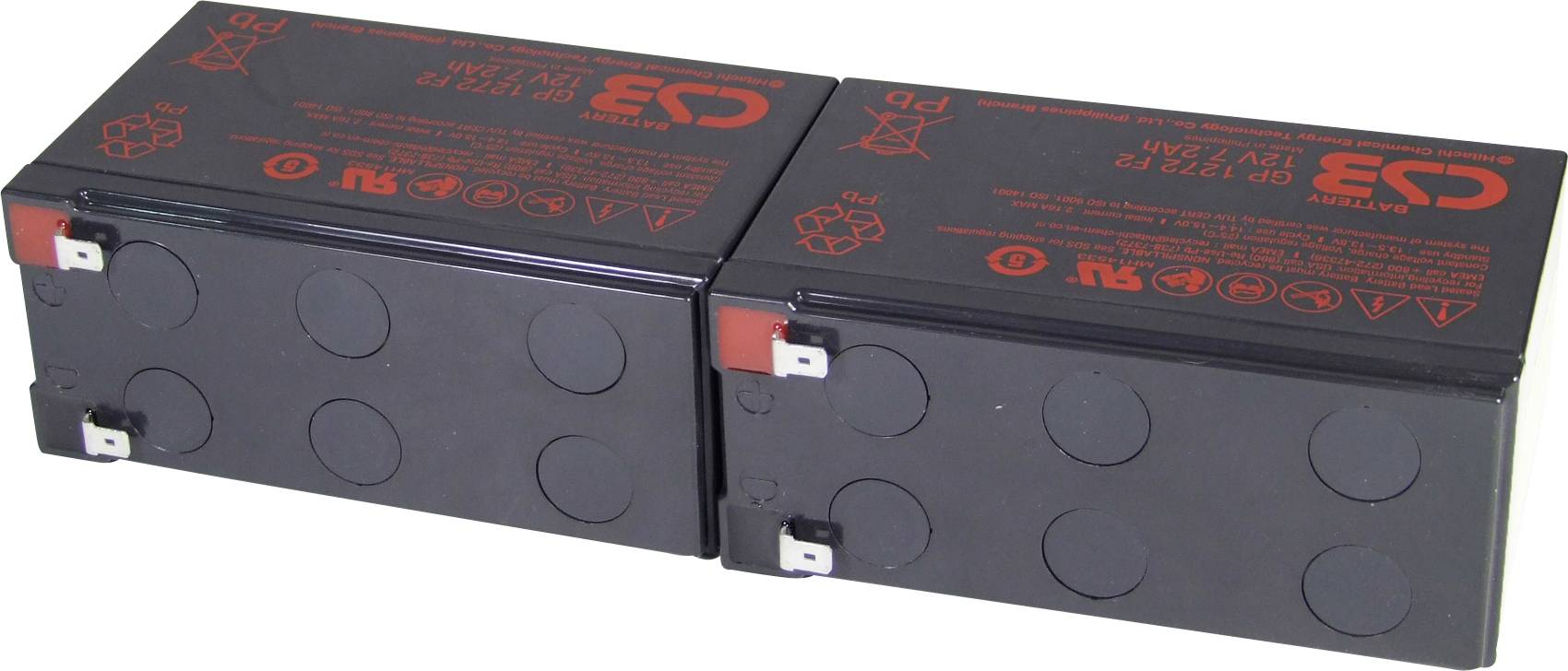 Комплект акумуляторів CSB Battery, 1 шт.